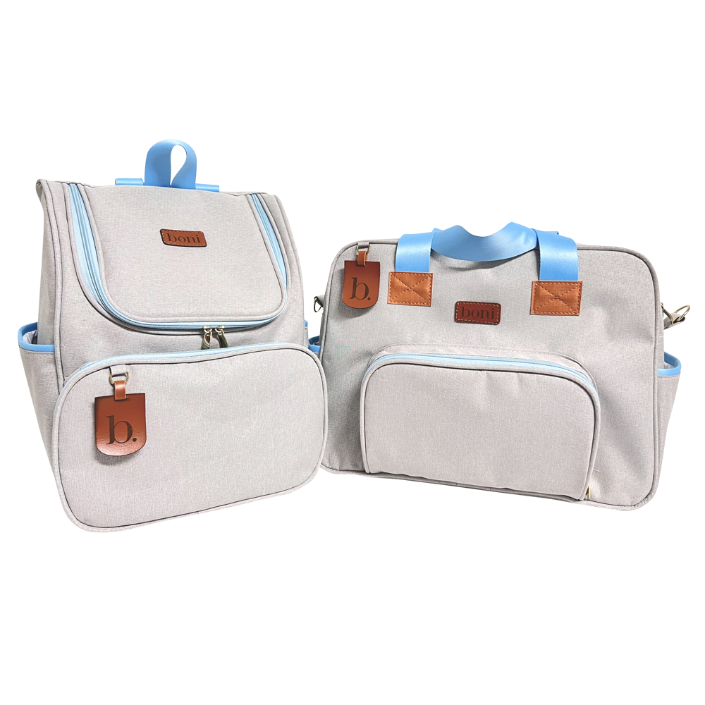 Linha Linho - Azul - Kit 2peças