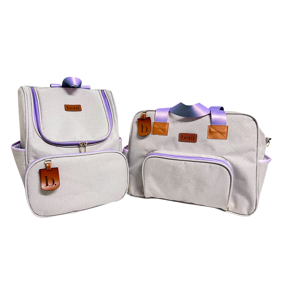 Linha Linho - Lilás - Kit 2peças