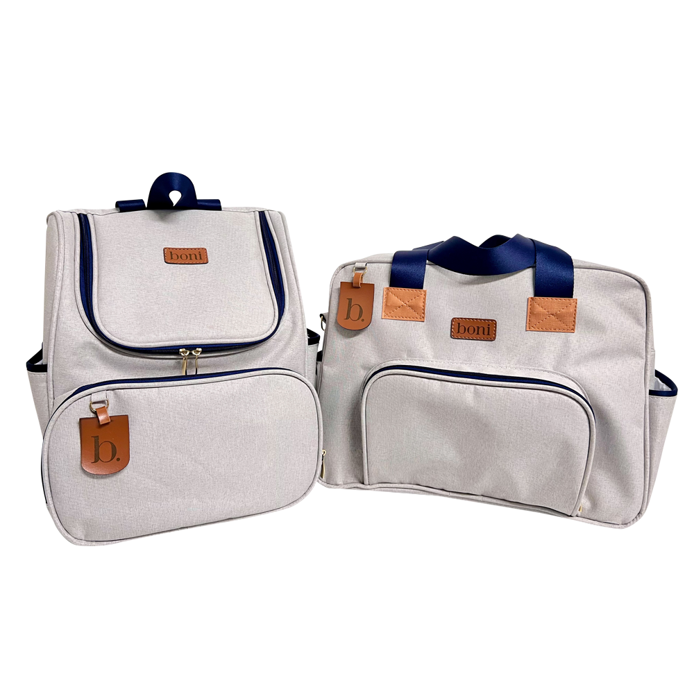 Linha Linho - Marinho- Kit 2peças