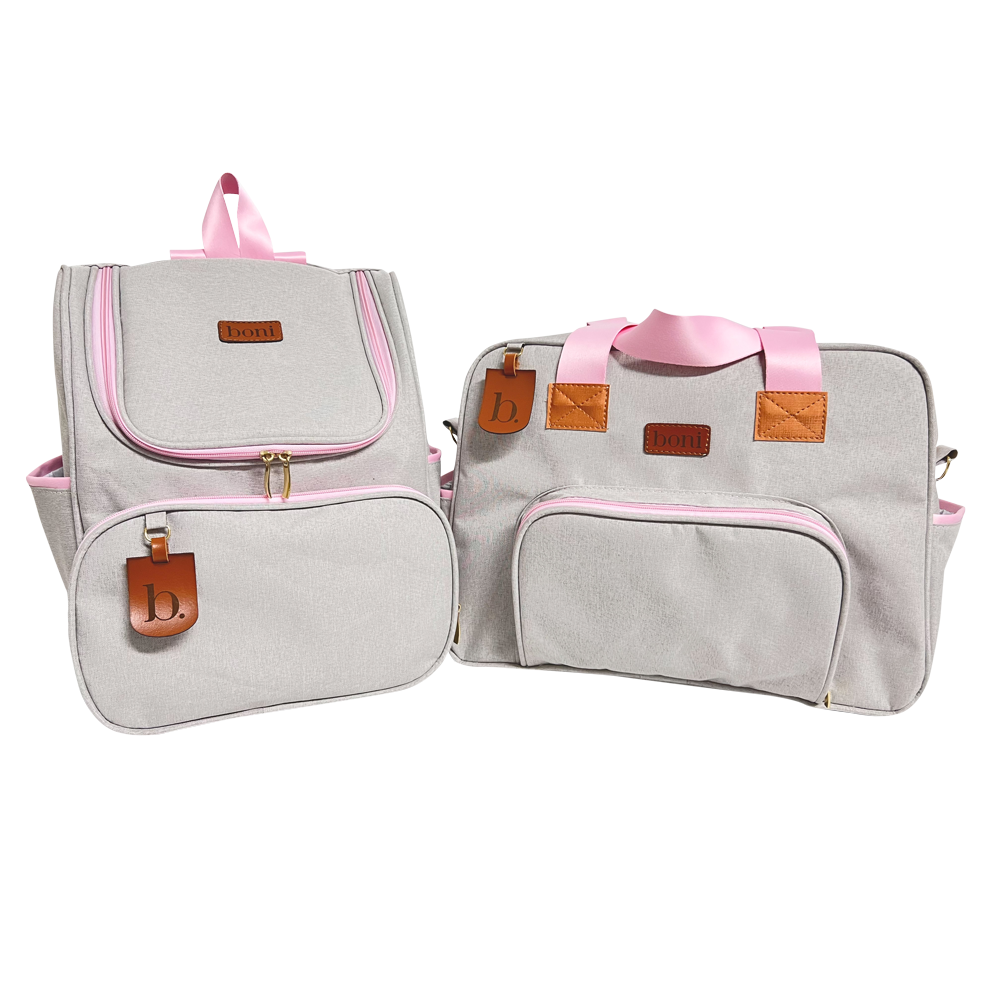 Linha Linho - Rosa - Kit 2peças