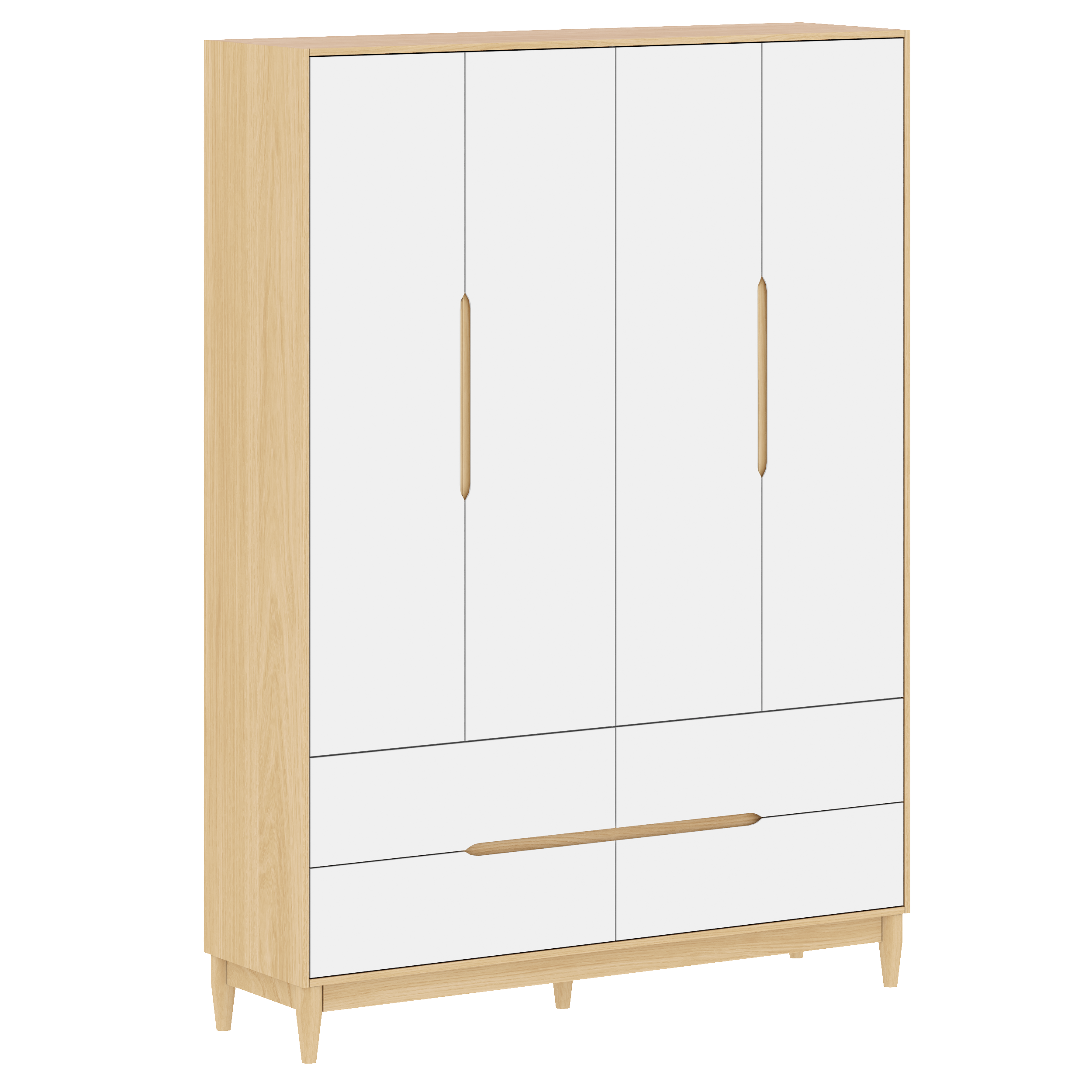 Armário Tomi - 4PTS e  4Gavetas